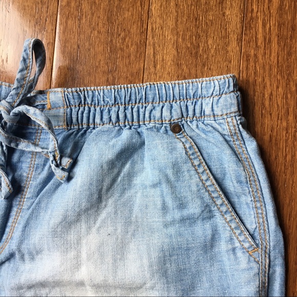 Comfy jean shorts. - Picture 3 of 4